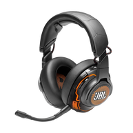 JBL Quantum ONE - Black - USB Wired Over-Ear Professional PC Gaming Headset with Head-Tracking Enhanced QuantumSPHERE 360 - Hero